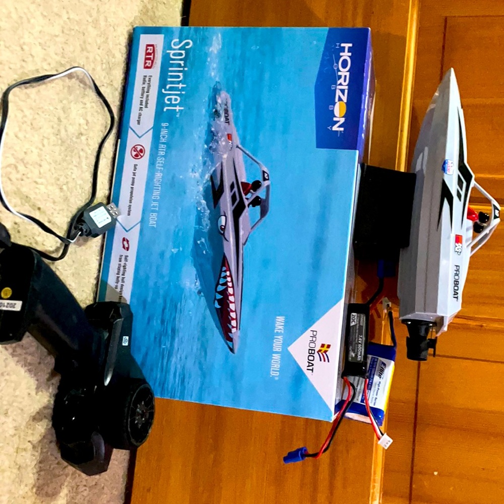 Jet RC boat